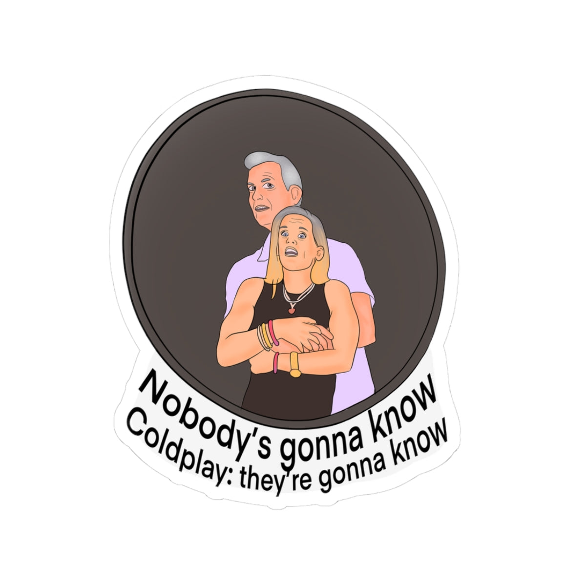 Sticker - Coldplay affair