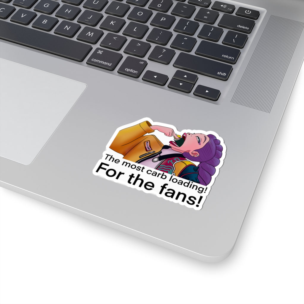 Sticker - Carb loading! For the fans!